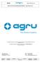 Agru America, Inc. Quality & Environmental Management Manual Agru America, Inc.