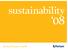 sustainability Annual Report 2008