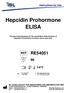 Hepcidin Prohormone ELISA
