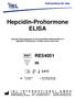 Hepcidin-Prohormone ELISA