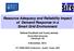 Resource Adequacy and Reliability Impact of Demand Response in a Smart Grid Environment