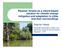 Riparian forests as a nature-based solution for climate change mitigation and adaptation in cities and their surroundings