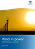 Photo: Karpov. Wind in power 2009 European statistics. February 2010 THE EUROPEAN WIND ENERGY ASSOCIATION