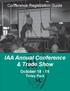 IAA Annual Conference & Trade Show October Tinley Park
