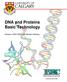 DNA and Proteins Basic Technology