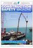 CONSTRUCTION SAFETY MAGAZINE Official supplement of Trakhees EHS, Construction Safety Department