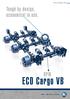 ECO Cargo VB. Tough by design, economical in use. BPW. ECO Cargo VB