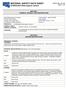 MATERIAL SAFETY DATA SHEET HYDROCAL White Gypsum Cement