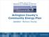 Arlington County s Community Energy Plan