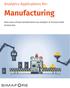 Manufacturing Real cases of how manufacturers use analytics to increase their bottom line