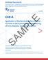 SAMPLE. Application of Biochemical Markers of Bone Turnover in the Assessment and Monitoring of Bone Diseases; Approved Guideline