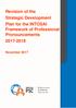 Revision of the Strategic Development Plan for the INTOSAI Framework of Professional Pronouncements