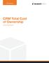 CRM Total Cost of Ownership