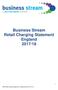 Business Stream Retail Charging Statement England 2017/18