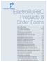 Products & Order Forms