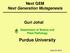 Next GEM Next Generation Mutagenesis. Guri Johal. Department of Botany and Plant Pathology. Purdue University