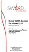 Sword ELISA Booster. For Human IL-33. For use with Human IL-33 Quantikine ELISA from R&D Systems (Cat# D3300)
