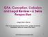 GPA, Corruption, Collusion and Legal Review a Swiss Perspective