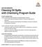 LET S DO CHEMISTRY Cleaning Oil Spills with Chemistry Program Guide