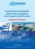 Economically and ecologically efficient water management in the European chemical industry Solutions for Practice
