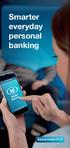 Smarter everyday personal banking