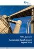 MPA Cement Sustainable Development Report mpa cement. Mineral Products Association
