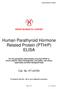 Human Parathyroid Hormone Related Protein (PTHrP) ELISA
