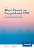 Allianz Climate and Energy Monitor 2018 Assessing the needs and attractiveness of low-carbon investments in G20 countries