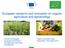 European research and innovation on organic agriculture and agroecology