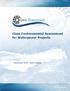 Class Environmental Assessment for Waterpower Projects