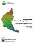 Integrated Water Budget Report