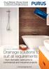 - from domestic wetrooms to commercial and industrial projects