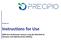 Precipio, Inc. Instructions for Use. EGFR Exon 20 Mutation Analysis using ICE COLD- PCR for Detection with High Resolution Melting