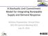 A Stochas*c Unit Commitment Model for Integra*ng Renewable Supply and Demand Response