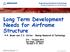 Long Term Development Needs for Airframe Structure