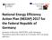 National Energy Efficiency Action Plan (NEEAP) 2017 for the Federal Republic of Germany