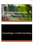 Knowledge Understanding. Knowledge Understanding: An Agile Journey 11/30/2017