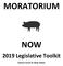 MORATORIUM NOW 2019 Legislative Toolkit Factory Farms & Clean Water