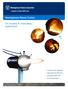 Westinghouse Plasma Torches. For Foundry & Ironmaking Applications. Commercially deployed High thermal efficiency Long electrodes life Low maintenance
