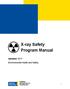 X-ray Safety Program Manual. Updated: 2017 Environmental Health and Safety