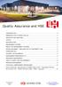 Quality Assurance and HSE