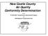 New Castle County Air Quality Conformity Determination