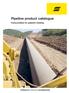 Pipeline product catalogue