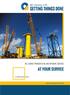 FULL SERVICE PROVIDER IN ON- AND OFFSHORE LOGISTICS AT YOUR SERVICE CORPORATE INFO