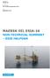 Intended for. Maersk Oil. Document type. Non-Technical Summary (NTS) Date. September 2015 MAERSK OIL ESIA-16 NON-TECHNICAL SUMMARY ESIS HALFDAN