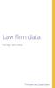 Law firm data. Not big - very clever