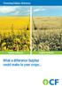 Preventing Sulphur Deficiency. What a difference Sulphur could make to your crops...
