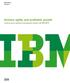 IBM Software WebSphere Achieve agility and profitable growth