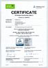 Certificate: / 29 April / /B of 08 December 2006 Addendum 936/ /C of 28 September 2013