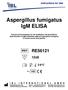 Aspergillus fumigatus IgM ELISA